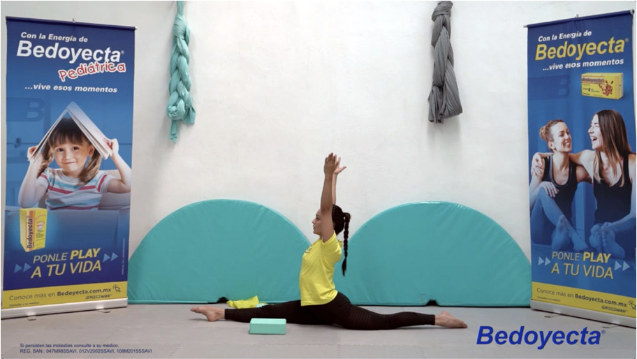 Bedoyecta® comparte la energía para vivir con esta increíble clase de stretching completamente gratis impartida por fernanda salas.